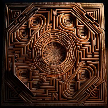 3D model Mystrium labyrinth (STL)